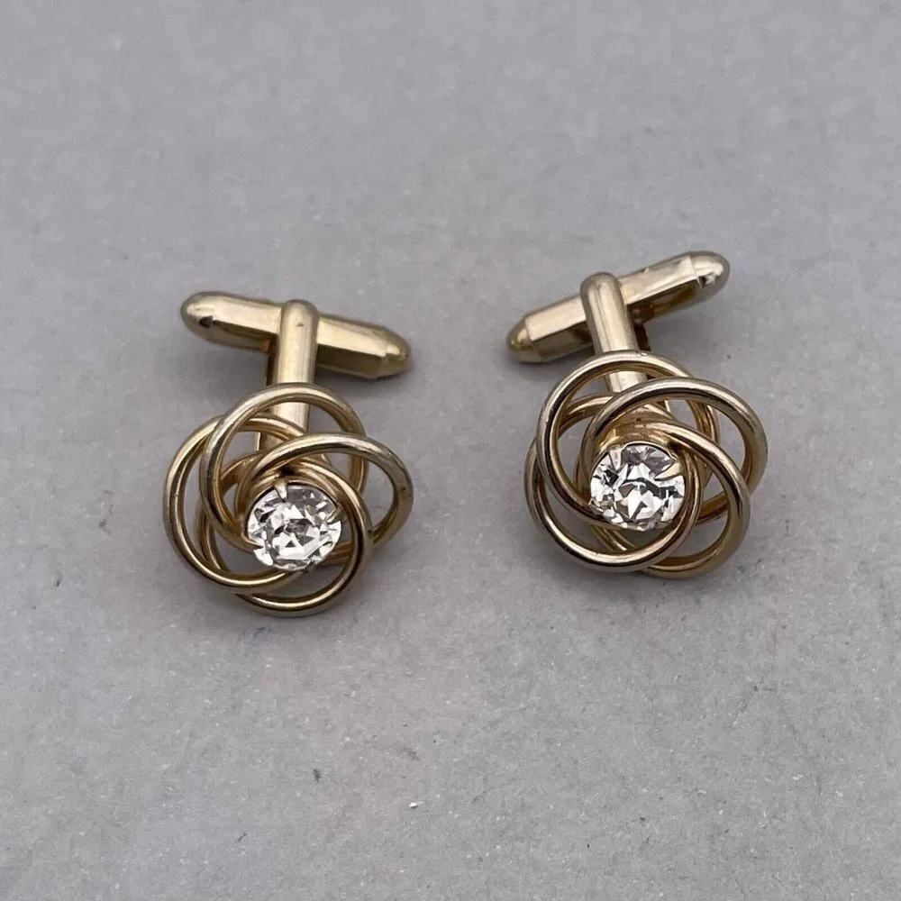 N/A rhinestone gold